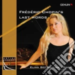 Fryderyk Chopin - Last Words - Barcarolle Op.60, Sonata N.3 Op.58, Berceuse Op.57 cd