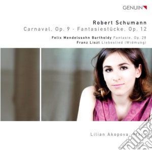 Robert Schumann - Carnaval Op.9, Fantasiestucke Op.12 cd musicale di Schumann Robert