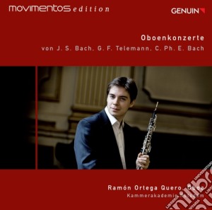 Oboe Concertos: By J.S. Bach, Telemann, C.P.E. Bach cd musicale di Bach Carl Philipp Emanuel