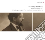 Claude Debussy - Hommage A Debussy, Vol.1: Suite Bergamasque, Pour Le Piano, Valse Romantique - Steinbach Juliana Pf cd