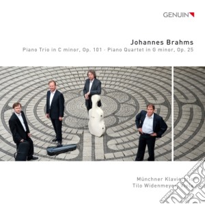 Johannes Brahms - Trio Per Pianoforte Violino E Violoncello N.3 Op.101, Quartetto N.1 Op.25 cd musicale di Brahms Johannes