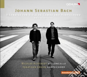 Johann Sebastian Bach - Sonate For Viola Da Gamba cd musicale di Bach johann sebasti