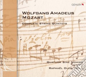 Wolfgang Amadeus Mozart - Quintetti Per Archi (integrale) (2 Cd) cd musicale di Mozart Wolfgang Amadeus
