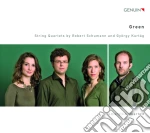 Robert Schumann - Quartetti Per Archi Op.40 N.1 E N.3 - green cd