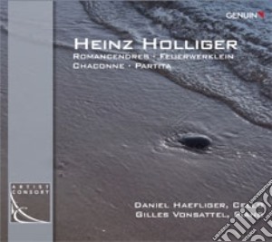 Heinz Holliger - Romancendres, Feuerwerklein, Chaconne, Partita cd musicale di Heinz Holliger