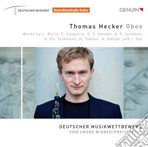 Thomas Hecker, Oboe - Vincitore Del Deutschen Musikwettbewerbs 2008 - Hecker ThomasOb cd musicale di Thomas Hecker, Oboe