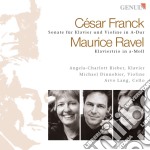Franck Ce'sar / Ravel Maurice - Sonata Per Violino - Dinnebier Michael Vl/angela-charlott Bieber, Pianoforte, Arvo Lang, Violoncello