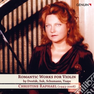 Antonin Dvorak / Suk Josef - Romantic Works For Violin - Concerto In La Minore Op.53- Raphael ChristineVl / rheinisches Kammerorchester, Jan Corazol cd musicale di Dvorak Antonin / Suk Josef