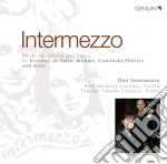 Intermezzo - Brani Per Violino E Pianoforte cd