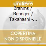 Brahms / Beringer / Takahashi - Works For Double Bass & Piano cd musicale