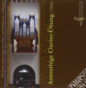 Johann Krieger - Anmuthige Clavierubung cd musicale di Johann Krieger