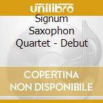 Signum Saxophon Quartet - Debut cd musicale di Signum Saxophon Quartet