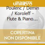 Poulenc / Demin / Koroleff - Flute & Piano Works cd