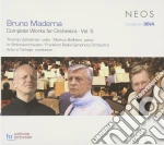 Bruno Maderna - Complete Works For Orchestra Vol. 5 cd