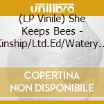 (LP Vinile) She Keeps Bees - Kinship/Ltd.Ed/Watery Marbled Clear Vnl/Mp3 vinile