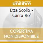 Etta Scollo - Canta Ro' cd