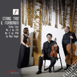 Max Reger - String Trios 1, 2 cd musicale