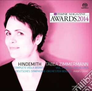 Paul Hindemith - Complete Viola Works Vol 1 (Sacd) cd musicale di Tabea Zimmermann