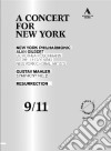 (Music Dvd) Gustav Mahler - Concert For New York (A) cd