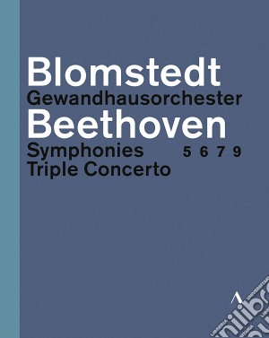 (Music Dvd) Ludwig Van Beethoven - Symphonies 5, 6, 7, 9 & Triple Concerto (3 Dvd) cd musicale