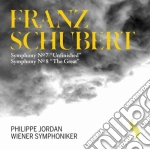 Franz Schubert - Symphony No. 7 Unfinished, Symphony No. 8 The Great cd