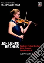 (Music Dvd) Johannes Brahms - Concerto Per Violino Op.77, Symphony No.4 Op.98, Overture Accademica Op.80 cd
