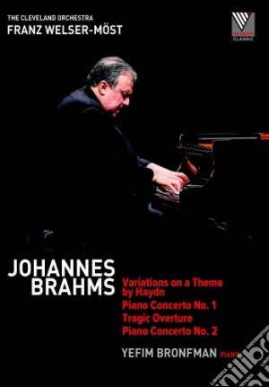 (Music Dvd) Johannes Brahms - Concerto Per Pianoforte N.1 Op.15, N.2 Op.83, Tragic Overture cd musicale