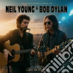 (LP Vinile) Bob Dylan / Neil Young - Live On Air 1988 - Brown vinile
