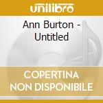 Ann Burton - Untitled cd
