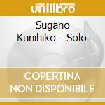 Sugano Kunihiko - Solo cd
