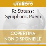 R: Strauss: Symphonic Poem cd musicale di Vladimir Ashkenazy/Czech P
