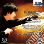 Kazuki Yamada: Kalinnikov, Glazunov, Khachaturian cd