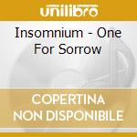 Insomnium - One For Sorrow cd