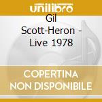 Gil Scott-Heron - Live 1978 cd