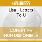Lisa - Letters To U cd