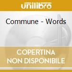 Commune - Words cd