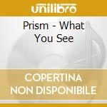 Prism - What You See cd musicale di Prism
