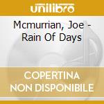 Mcmurrian, Joe - Rain Of Days cd