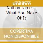 Nathan James - What You Make Of It cd