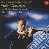 Johannes Brahms / Pyotr Ilyich Tchaikovsky - Violin Concert cd