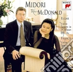 Midori Goto / Robert McDonald: Franck & Elgar - Violin Sonatas cd