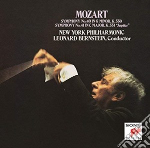 Wolfgang Amadeus Mozart - Symphony No.40, 41 Jupiter cd musicale di Leonard Mozart / Bernstein