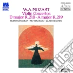 Wolfgang Amadeus Mozart - Violin Concertos K.219 & K.218 cd