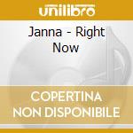 Janna - Right Now cd