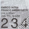 Enrico Intra / Franco Ambrosetti - Live In Milan cd