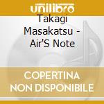 Takagi Masakatsu - Air'S Note cd