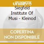 Siegfeld Institute Of Musi - Kleinod cd