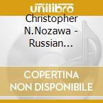 Christopher N.Nozawa - Russian Pianist1 cd