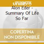 Alon Eder - Summary Of Life So Far cd