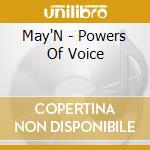 May'N - Powers Of Voice cd